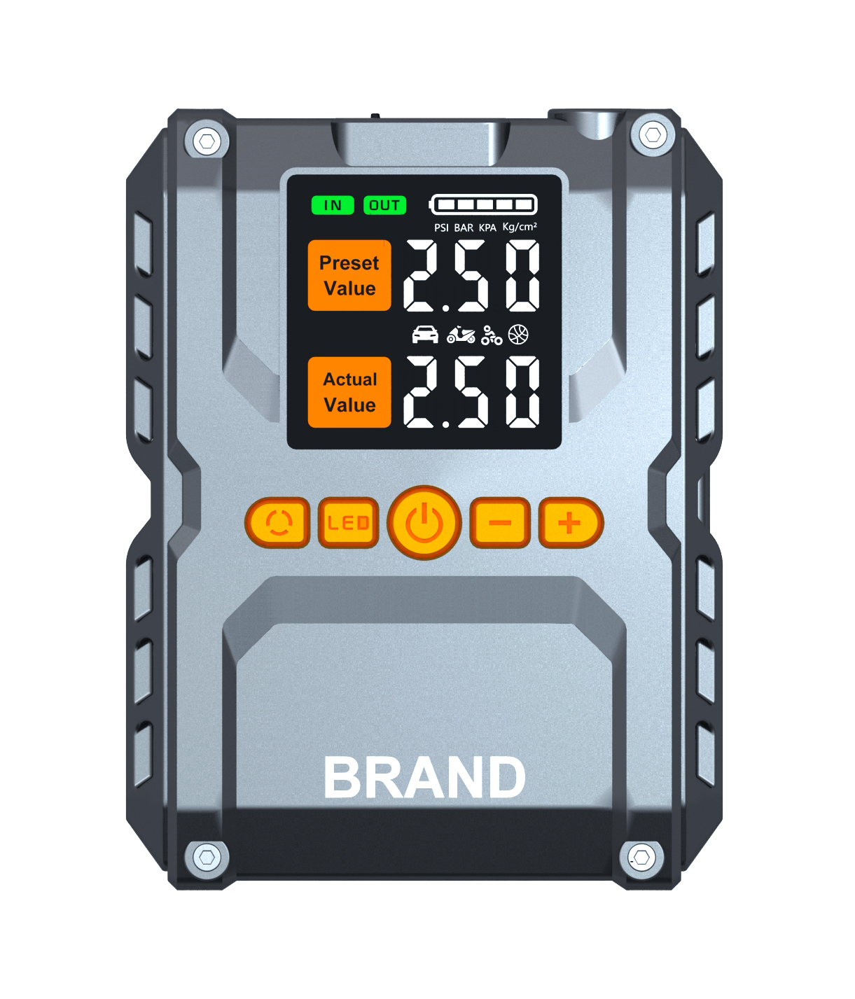 Jump Starter with air compressor all in one