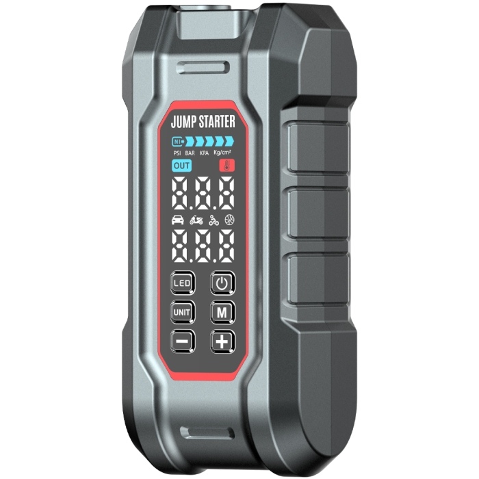 Jump Starter with air compressor all in one